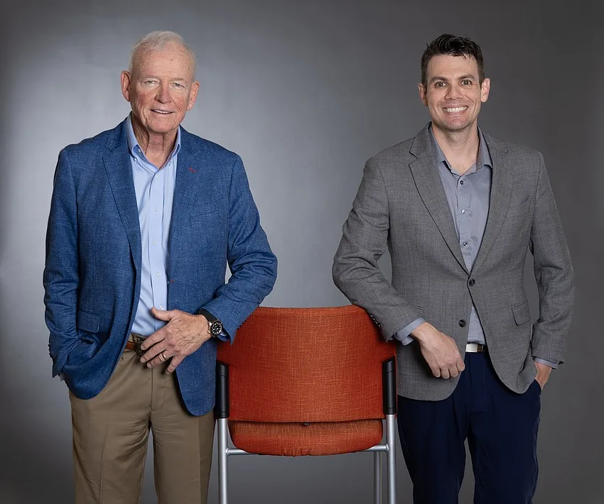Kevin Albaum and his mentor, Ronald L. Clark. Kevin Albaum and his mentor, Ronald L. Clark.